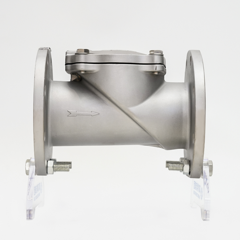 Clapet anti-retour à disque en caoutchouc en acier inoxydable H44X-16P