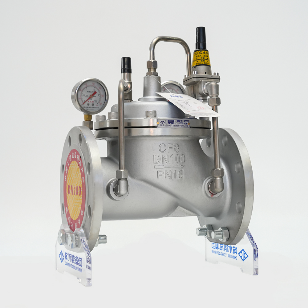 Réducteur de pression réglable en acier inoxydable 200X-16P